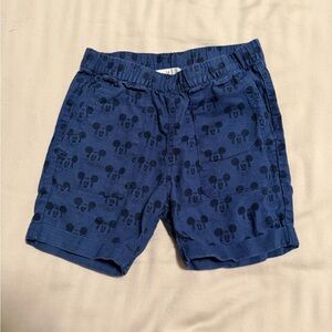H&M Blue Mickey Mouse Kids Shorts